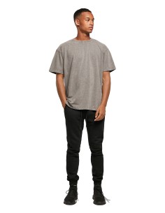 B-BY189-Acid Washed Heavy Oversize Tee 2